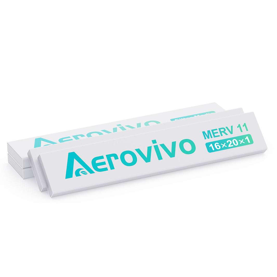 4 Pack MERV 11 16x20x1 Air Filter Refills Only for AErovivo Frame