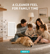 AErovivo Refillable 16x20x1 Air Filter MERV 8, Reusable Frame & 6 Refills I Lint, Pet Hair & Everyday Particle Control, 30-90 Day Filter for AC, HVAC & Furnace Systems, Actual Size 15.75x19.75x0.75in